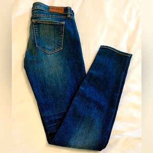 Strom Women’s Skinny Ankle Jeans Size 28 Medium Wash Made In USA Cotton Blend
